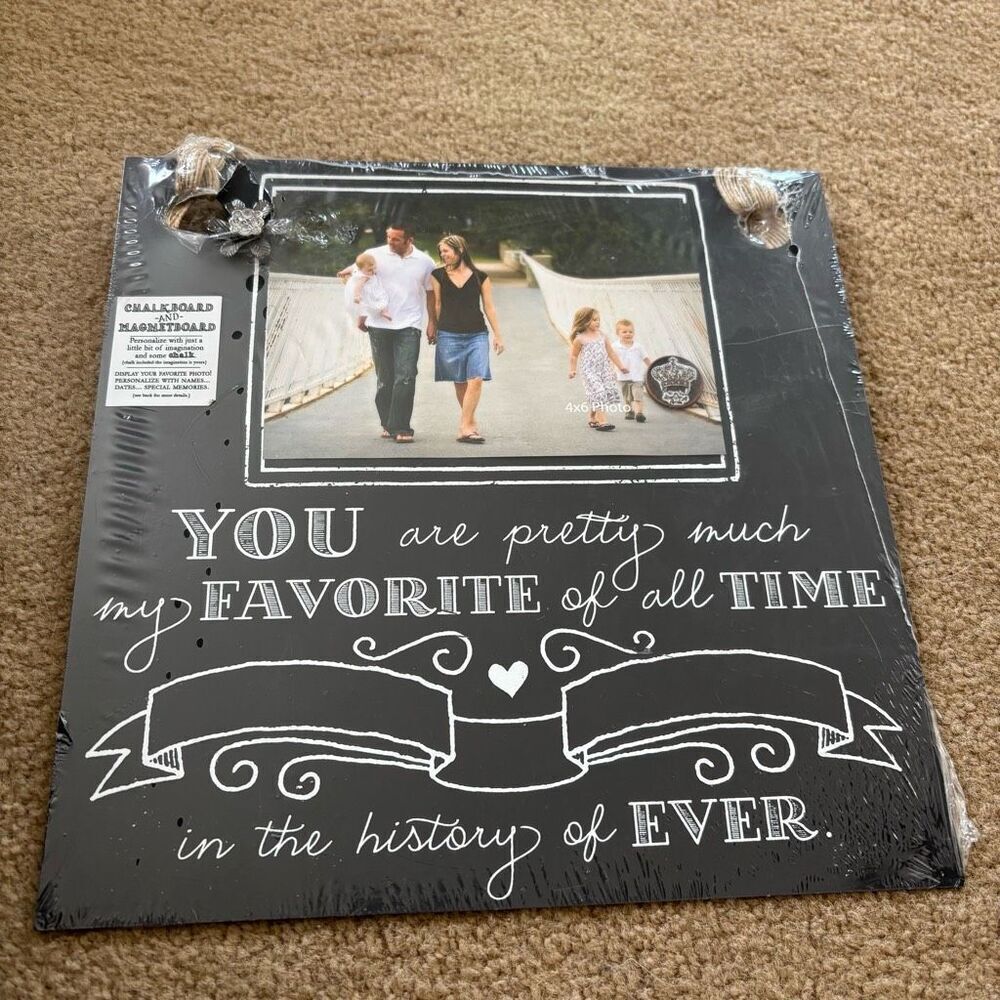 Kindred Hearts Chalkboard Magnet Board Story Board *New*